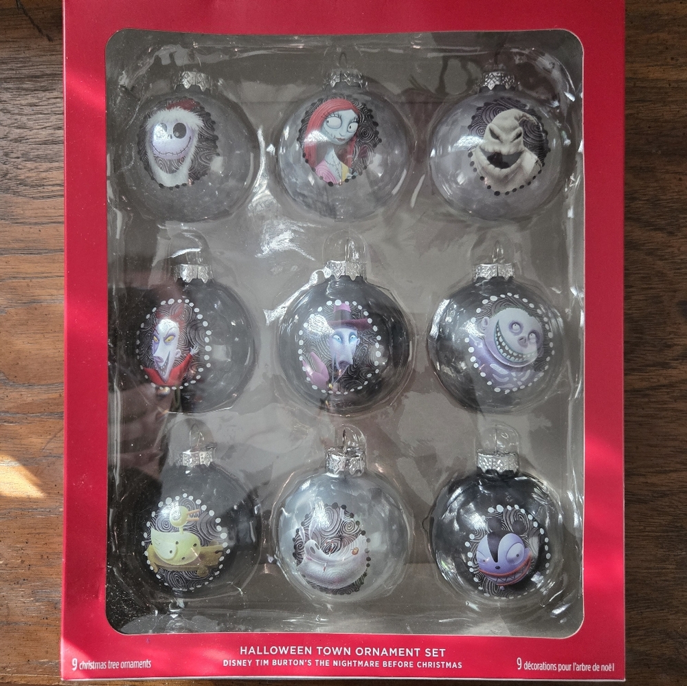 Disney Nightmare Before Christmas Ornament Collection